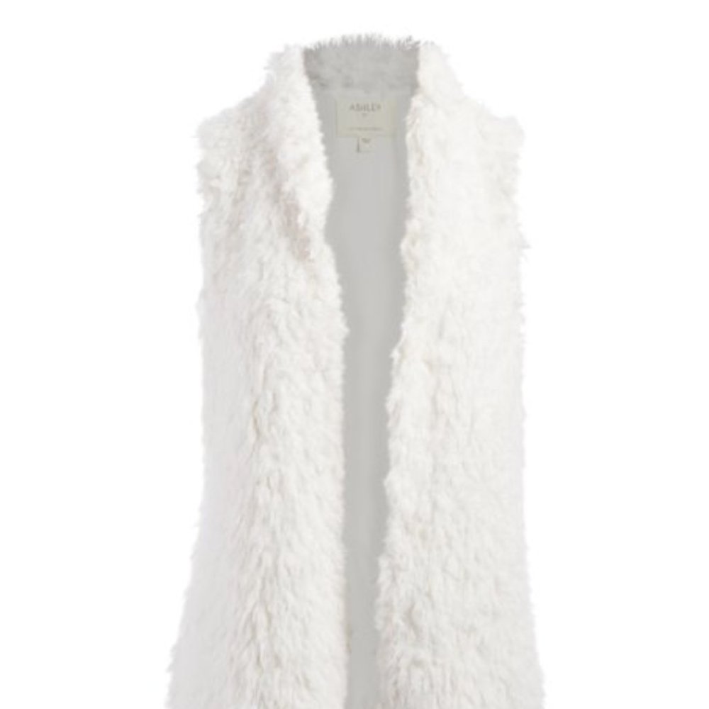 Ashley by 26 International Faux Fur Vest